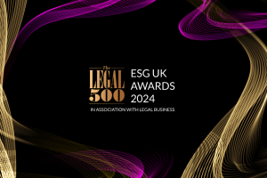 Legal 500 ESG Awards voice of god announcer