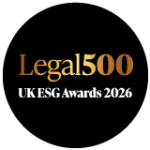 Jonathan Clays Voice of God Voice Over. Legal 500 ESG Awards 2026